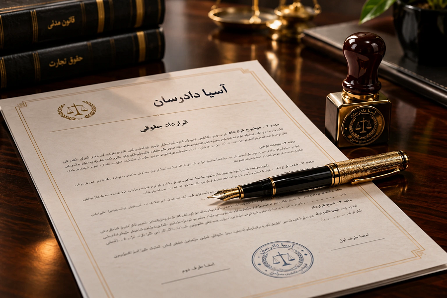 وکیل امورقرارداد در تهران